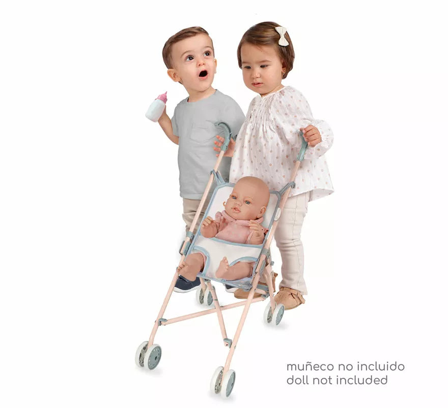 Silla de Muñecas de hasta 48 cm azul Plegable