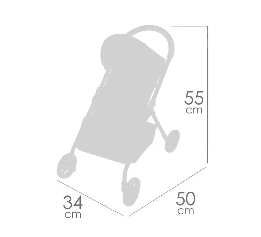 Translation missing: en.Silla de Muñecas de hasta 50 cm de 4 ruedas