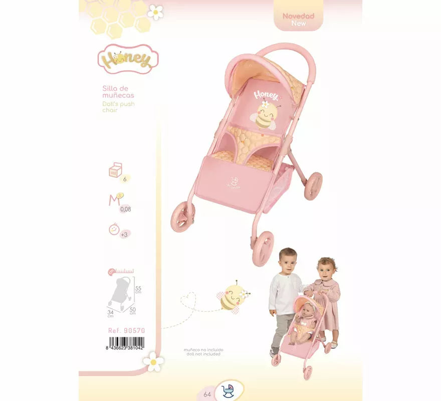 Translation missing: en.Silla de Muñecas de hasta 50 cm de 4 ruedas