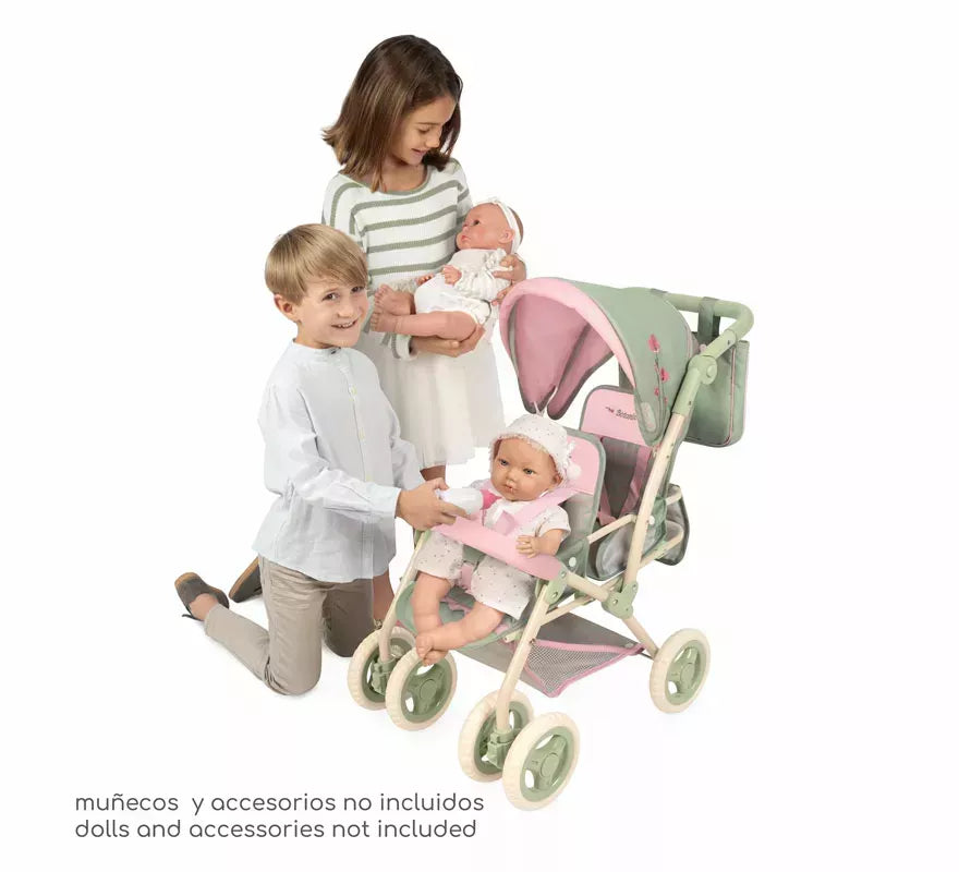 Silla de Muñecas de hasta 52 cm Gemelar Plegable
