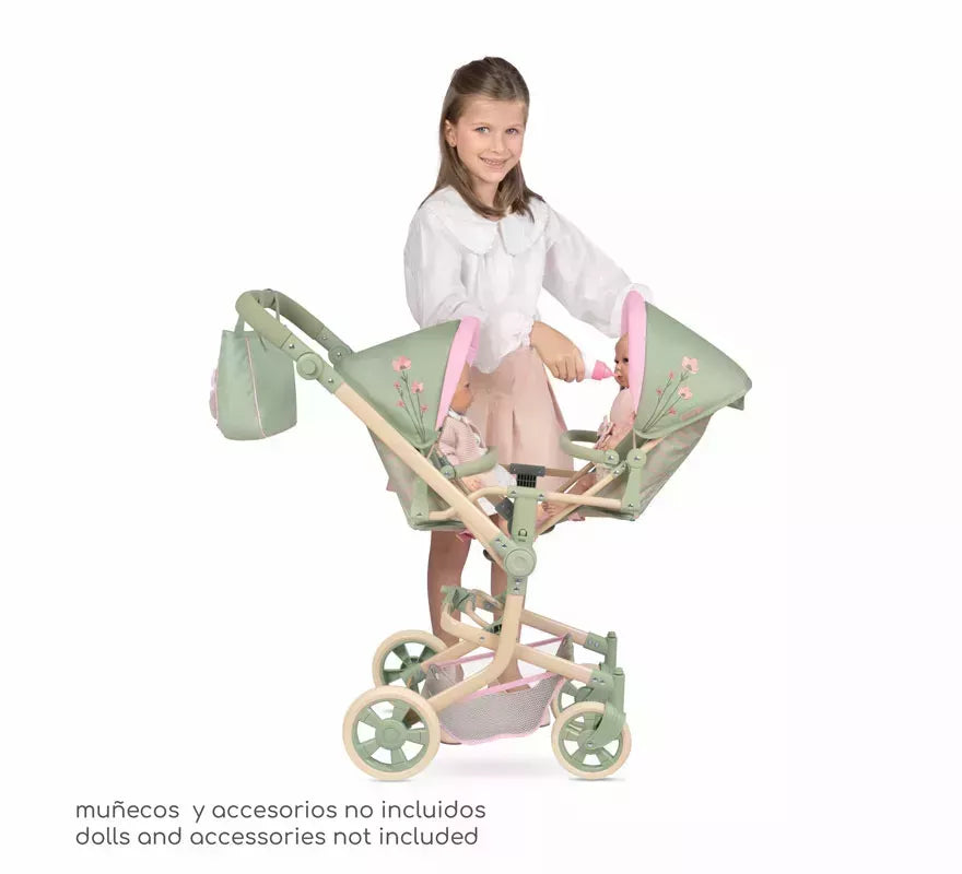 Translation missing: en.Silla de Muñecas de hasta 52 cm Multiposición Gemelar Plegable