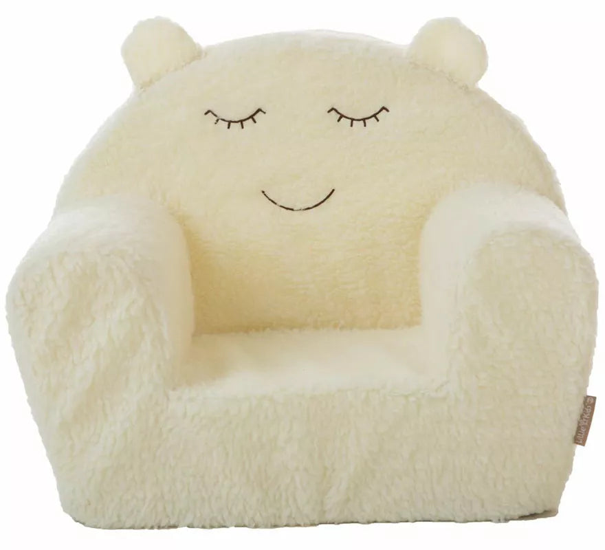 Translation missing: en.Sillón de Borreguillo beige infantil