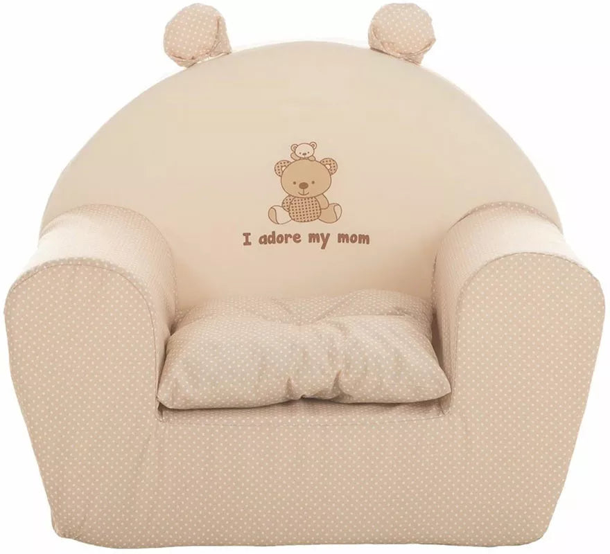 Translation missing: en.Sillón Ositos 'I ADORE MY MOM' infantil de 44x34x53 cm