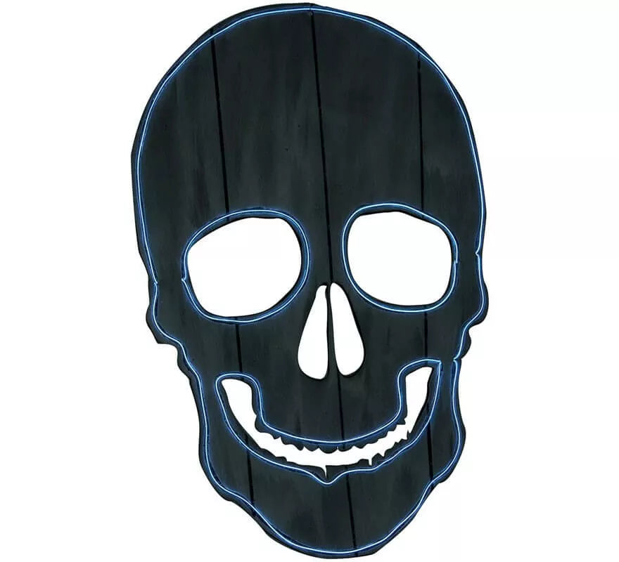 Translation missing: en.Silueta de Calavera Fluorescente 52x34 cm
