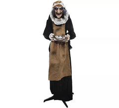 Animated Skeleton Maid 158 cm