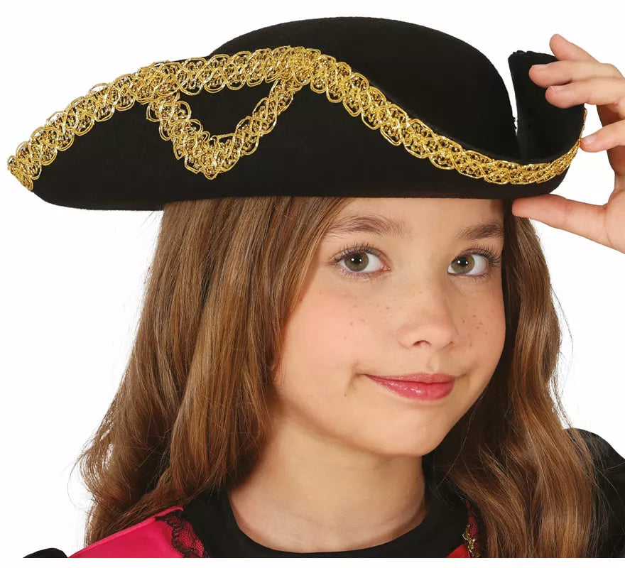 Translation missing: en.Sombrero Almirante o Pirata de fieltro infantil