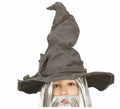 Sombrero Alto de Brujo Gris Infantil
