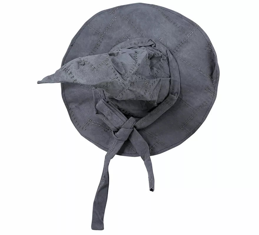 Sombrero Alto de Brujo Gris Infantil