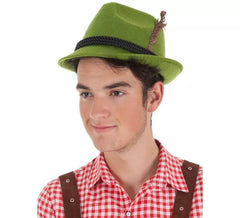 Bavarian Hat with Black Cord for adults