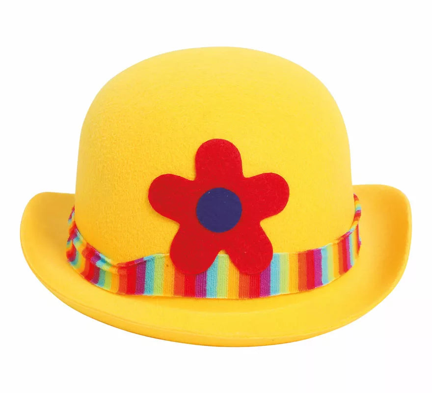 Sombrero Bombín de Payaso de Fieltro Surtido