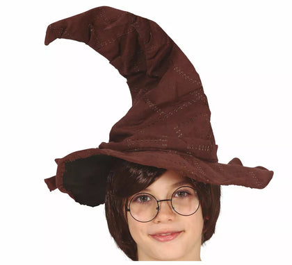 Sombrero Brujo Hablador Marrón Infantil