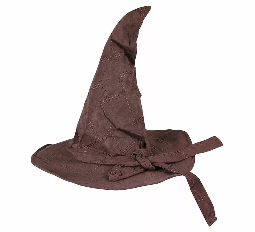 Sombrero Brujo Hablador Marrón Infantil