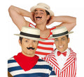 Sombrero Canotier o Gondolero