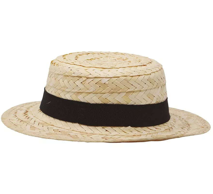 Sombrero Canotier o Gondolero