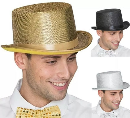 Sombrero Chistera Lamé en varios colores