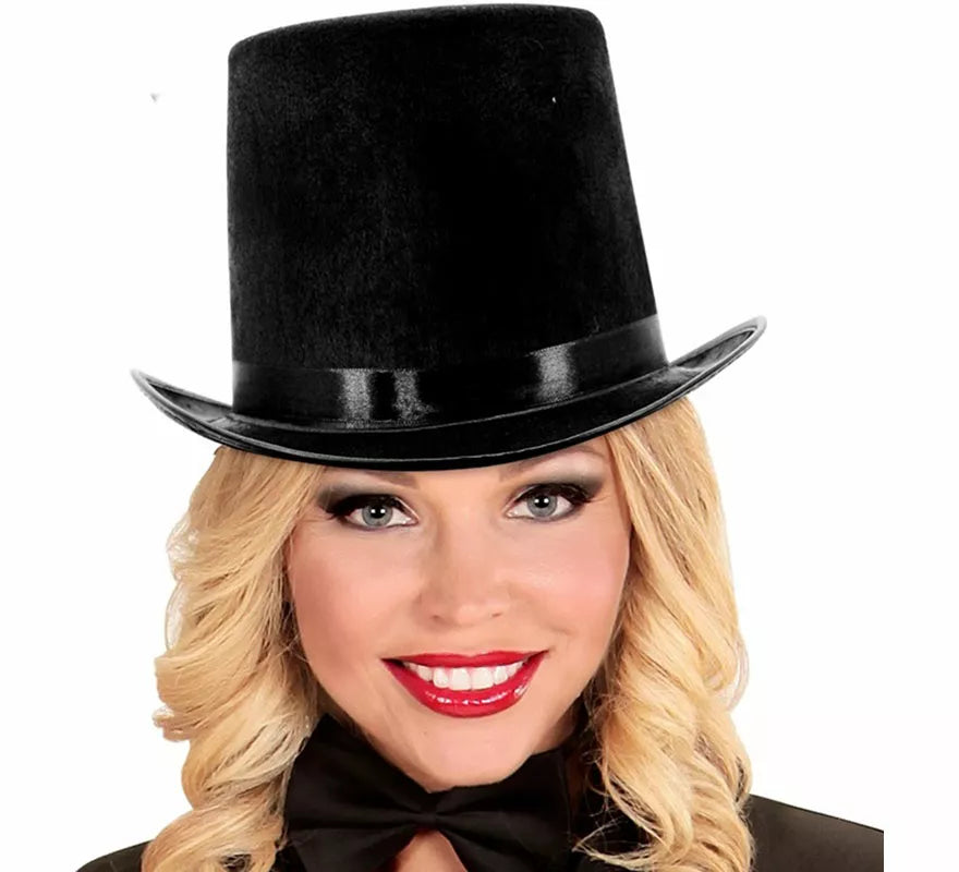 Sombrero Copa o Chistera negro de Fieltro