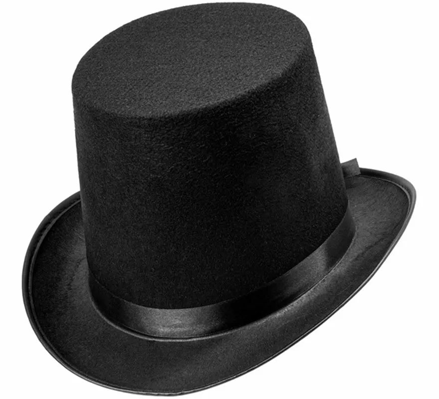Sombrero Copa o Chistera negro de Fieltro