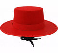 Sombrero Cordobés de fieltro rojo para Fiestas