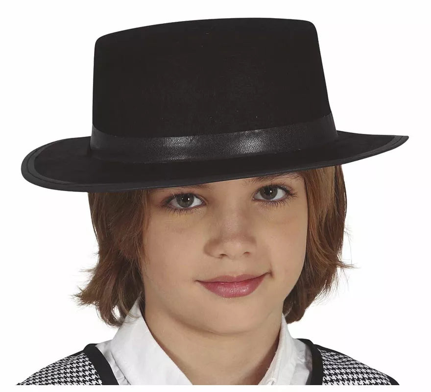 Translation missing: en.Sombrero Cordobés Negro Infantil