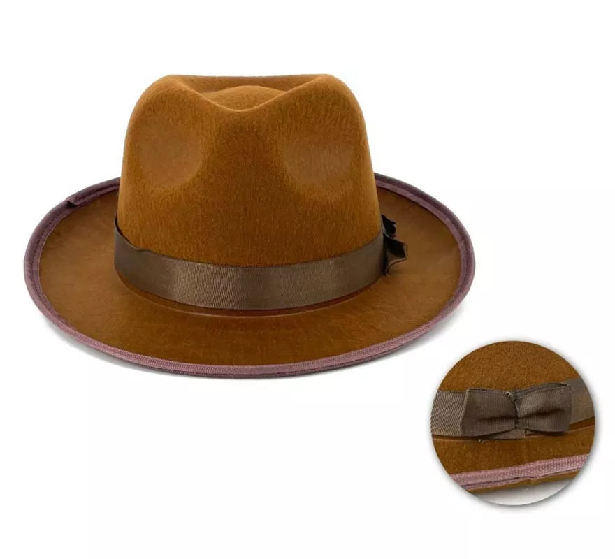 Translation missing: en.Sombrero de Alas marrón de 30x11 cm