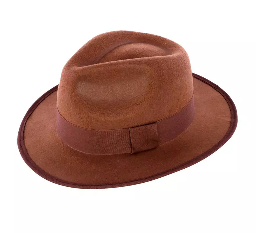 Sombrero de Arqueólogo Aventurero marrón