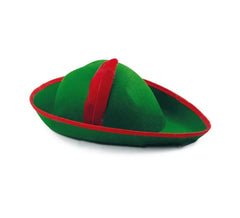 Green and red Forest Archer Hat