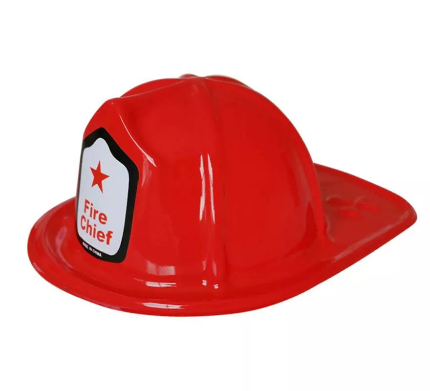 Translation missing: en.Sombrero de Bombero rojo adulto
