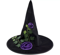 Witch Hat with Flower