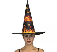 Witch Hat with Fire