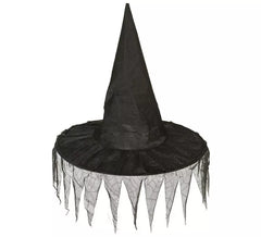 Witch Hat with Fabric Spikes