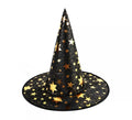 Sombrero de Bruja estrella dorada de 38x40 cm