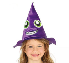 Lilac Witch Hat for children