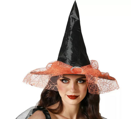 Sombrero de Bruja Naranja