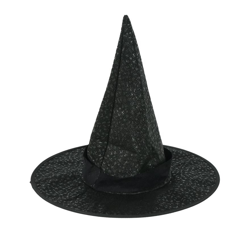 Translation missing: en.Sombrero de Bruja Negro con Hebilla