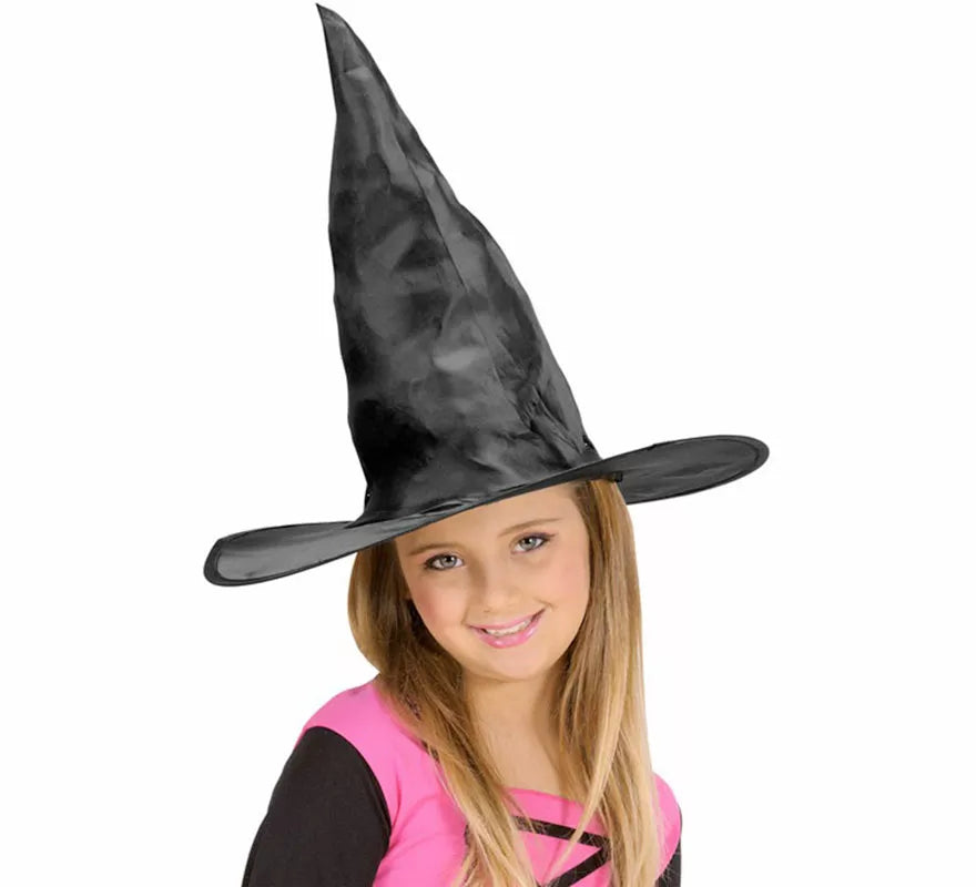 Sombrero de Bruja negro para niña