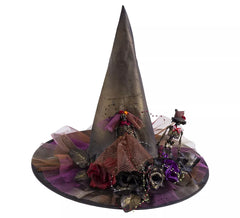 Ochre Witch Hat 45x45x35 cm