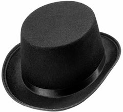 Chapéu de feltro preto para crianças