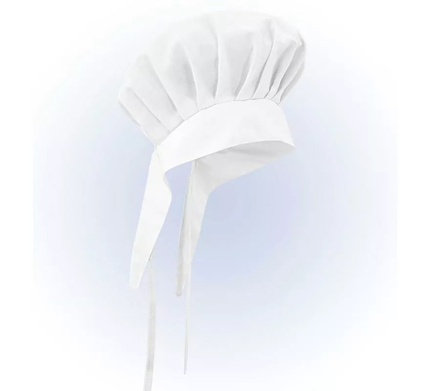 Sombrero de Doncella Medieval blanco adulto