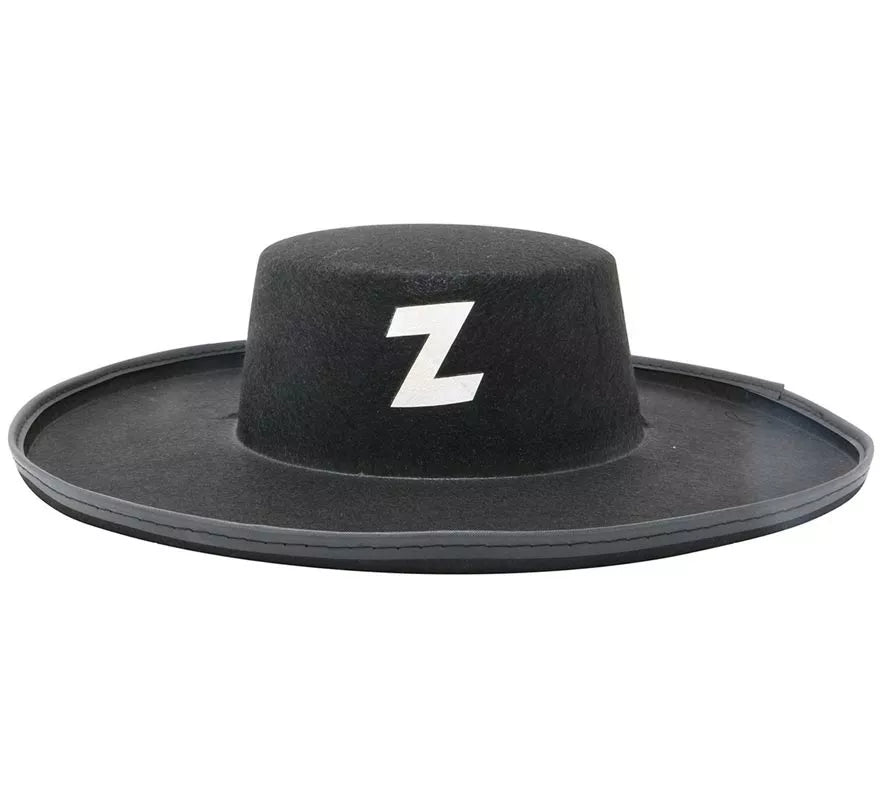Translation missing: en.Sombrero de El Zorro de fieltro negro