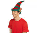Sombrero de Elfo rojo y verde con orejas