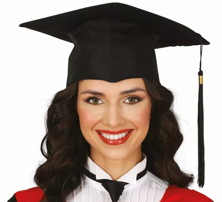 Translation missing: en.Sombrero de Estudiante graduado de tela adulto