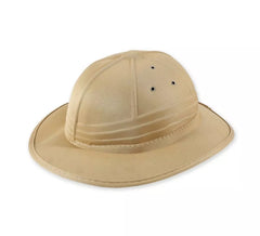 Beige Salacot Explorer Hat for Adults