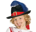 Sombrero de fieltro Mosquetero infantil
