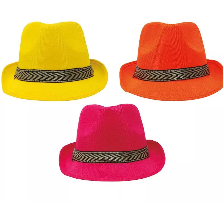 Sombrero de Gangster colores surtidos