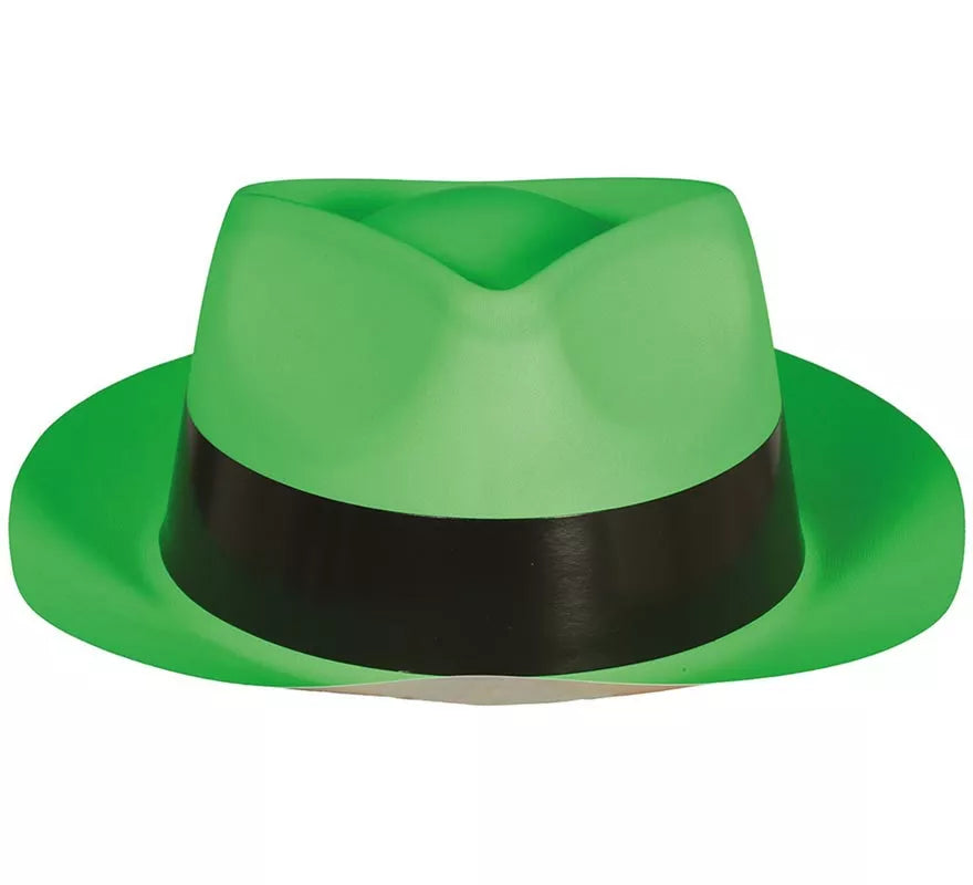 Sombrero de Gangster de plástico colores surtidos