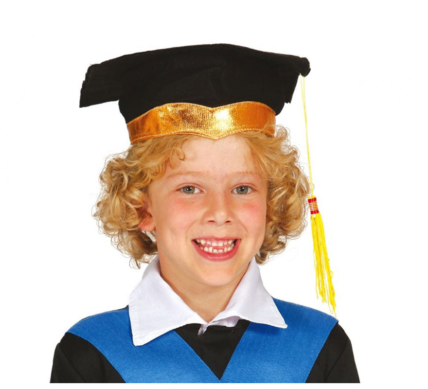 Translation missing: en.Sombrero de Graduación Negro Infantil