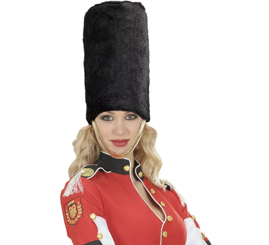 Sombrero de Guardia Real de peluche adulto