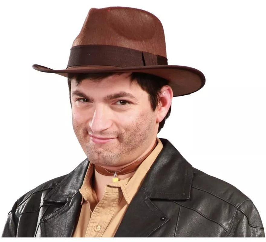 Translation missing: en.Sombrero de Indiana Jones y Freddy para adultos