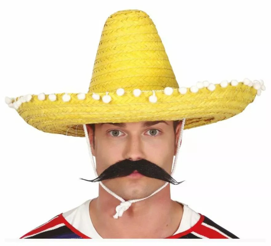 Translation missing: en.Sombrero de Mexicano con Borlas en varios colores de 50 cm