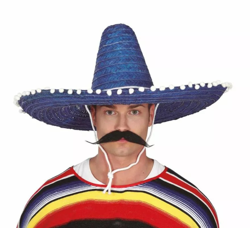 Translation missing: en.Sombrero de Mexicano con Borlas en varios colores de 60 cm